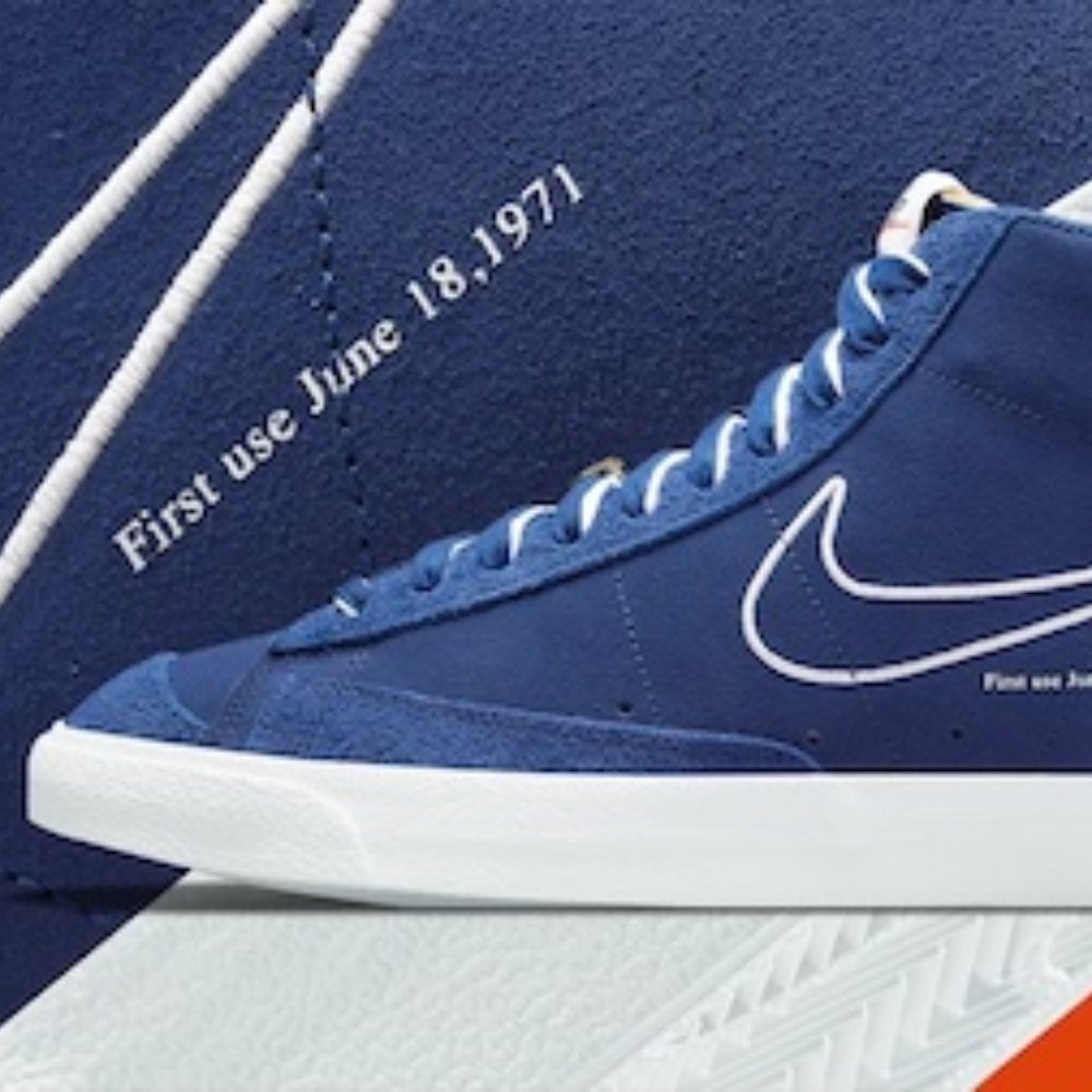 Nike Blazers Navy Blue